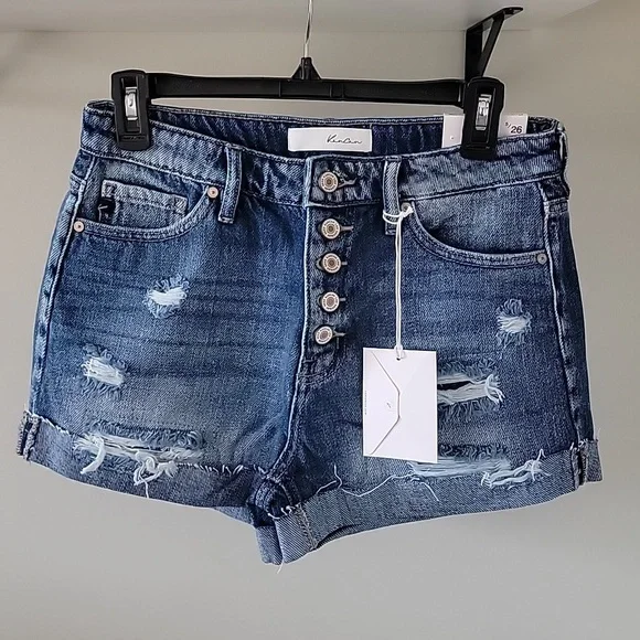 Kancan button fly shorts - Picture 1 of 7